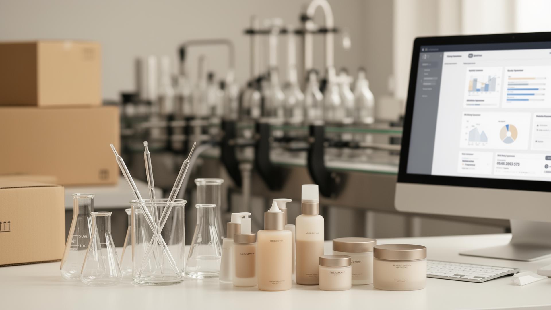 Mercado cosmético brasileiro — laboratório, envase, produtos, distribuição e tecnologia